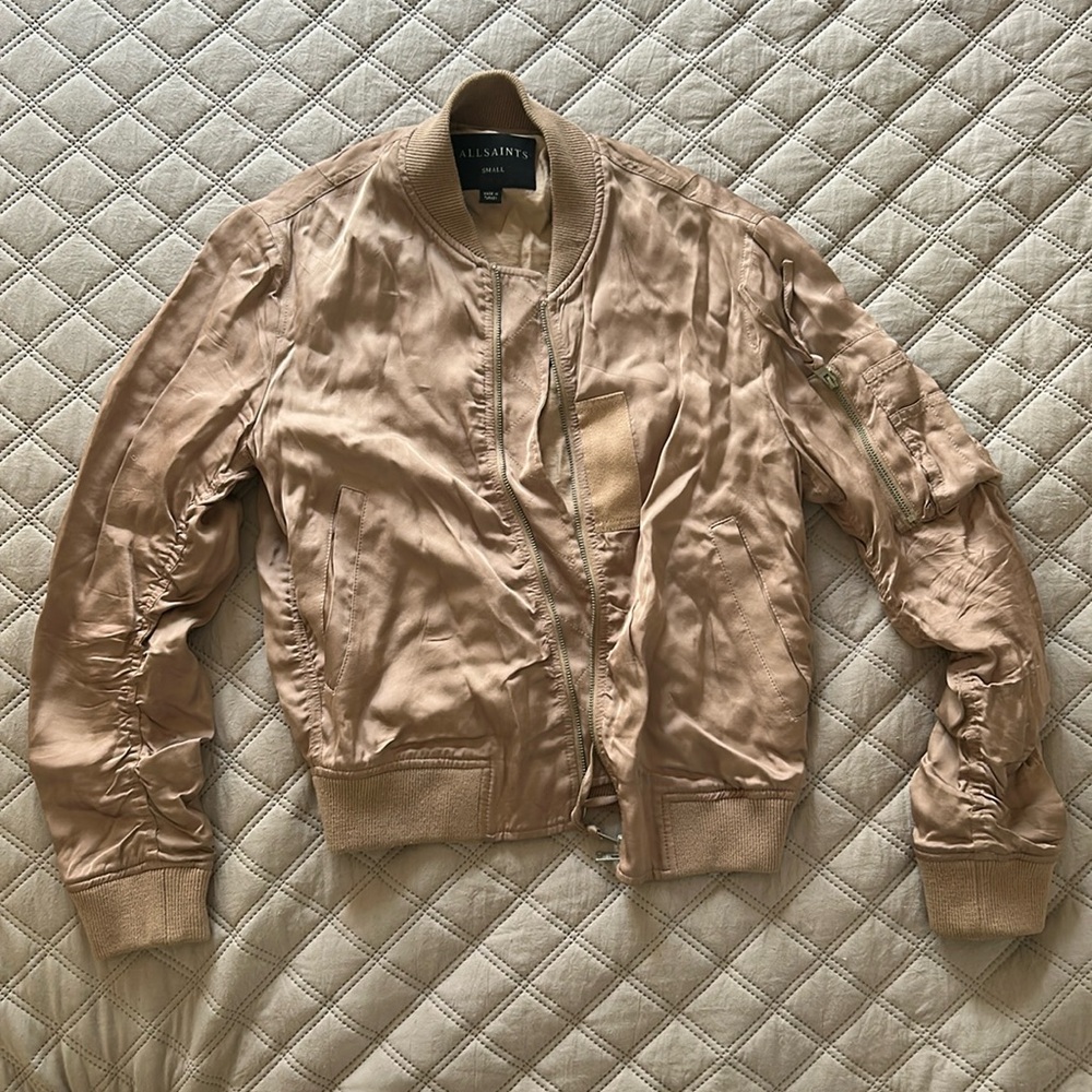 All Saints Bomber Jacket womens